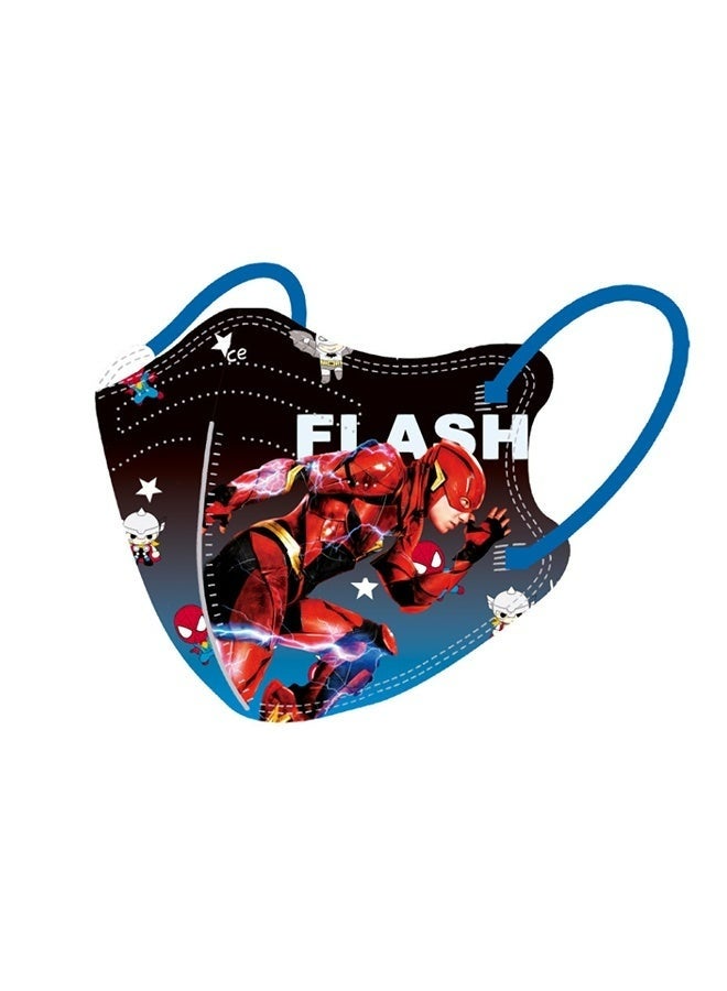 SPIDERMAN 60 Pcs Individually Wrapped Children Disposable Masks 3 Layer Breathable Cute Unisex Face Masks For Kids Teenagers School Outdoor Camping Travel Daily Protection Against Dust Pollen For Boys - Image 4